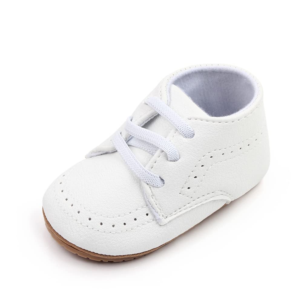 LONSOEN Mocasines para bebés y niñas, zapatos para cuna