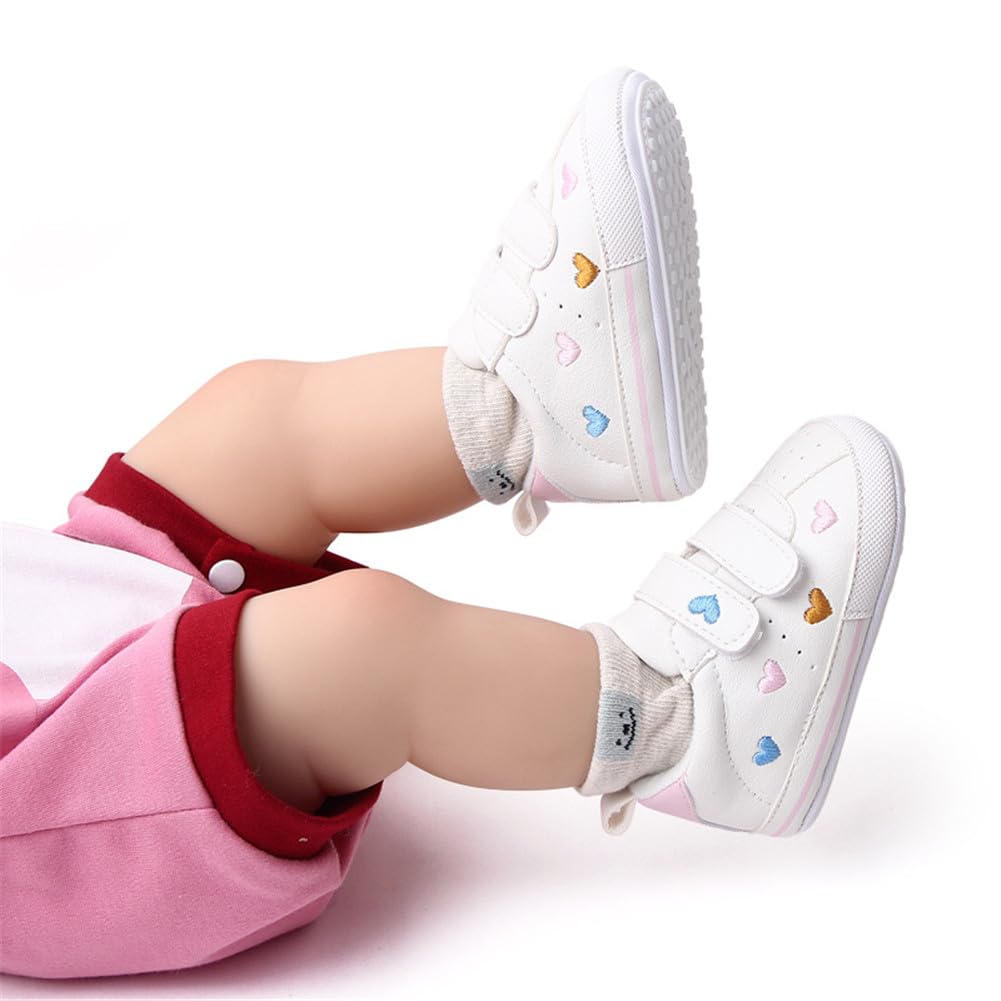 LONSOEN Mocasines para bebés y niñas, zapatos para cuna