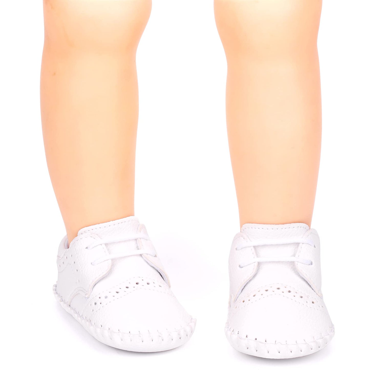 LONSOEN Mocasines para bebés y niñas, zapatos para cuna