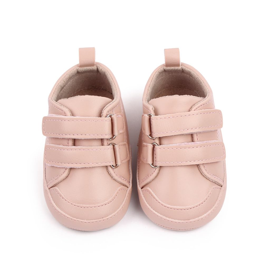 LONSOEN Mocasines para bebés y niñas, zapatos para cuna