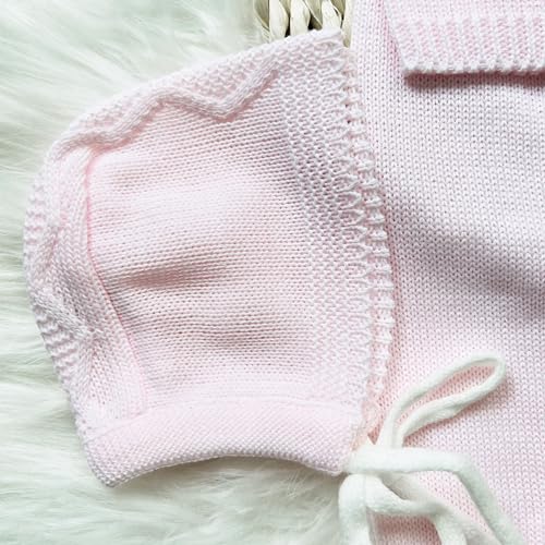 Newborn Baby Knitted Clothes Set, Coming Home Infant Knit Outfit for Boys and Girls