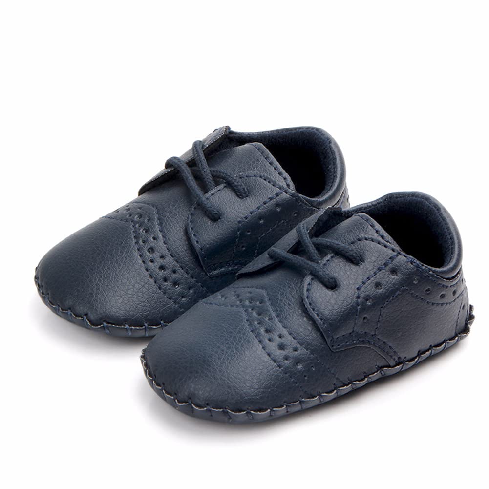 LONSOEN Mocasines para bebés y niñas, zapatos para cuna