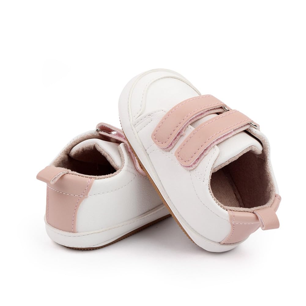 LONSOEN Mocasines para bebés y niñas, zapatos para cuna