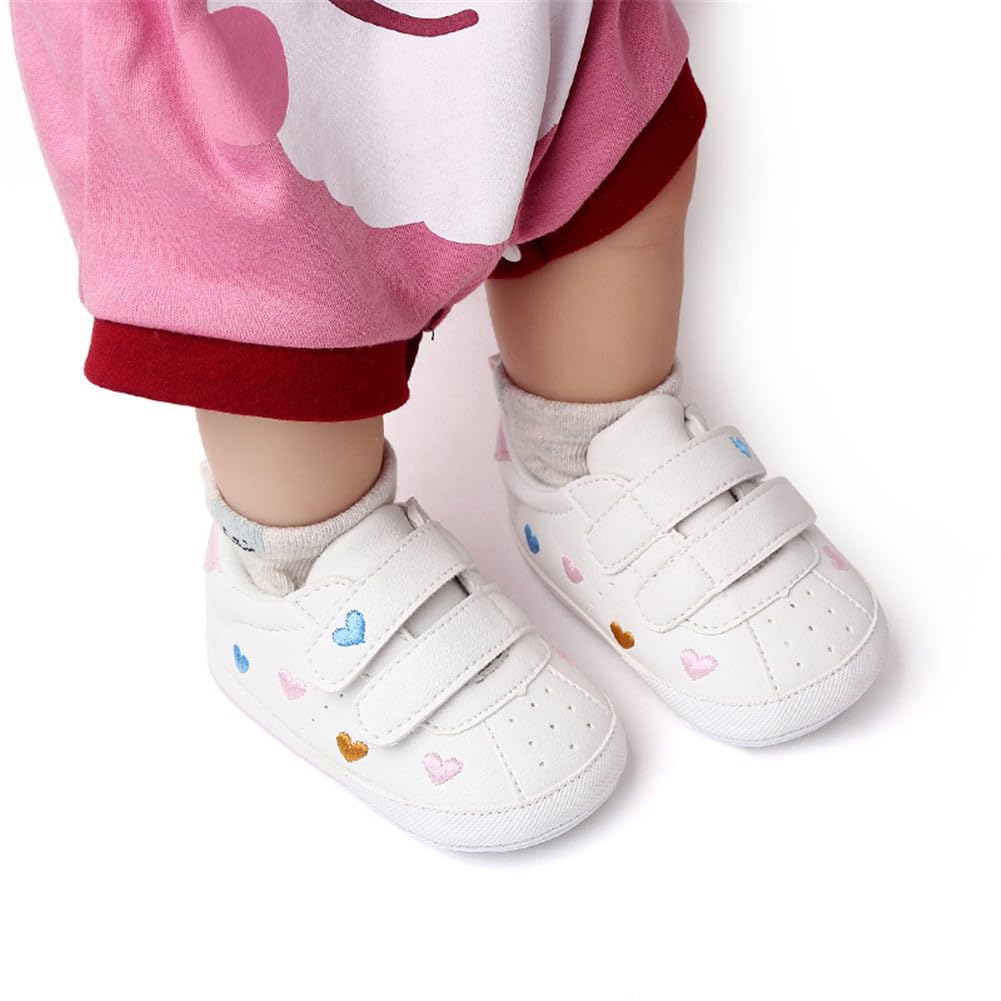 LONSOEN Mocasines para bebés y niñas, zapatos para cuna