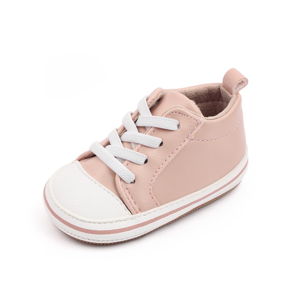 LONSOEN Mocasines para bebés y niñas, zapatos para cuna