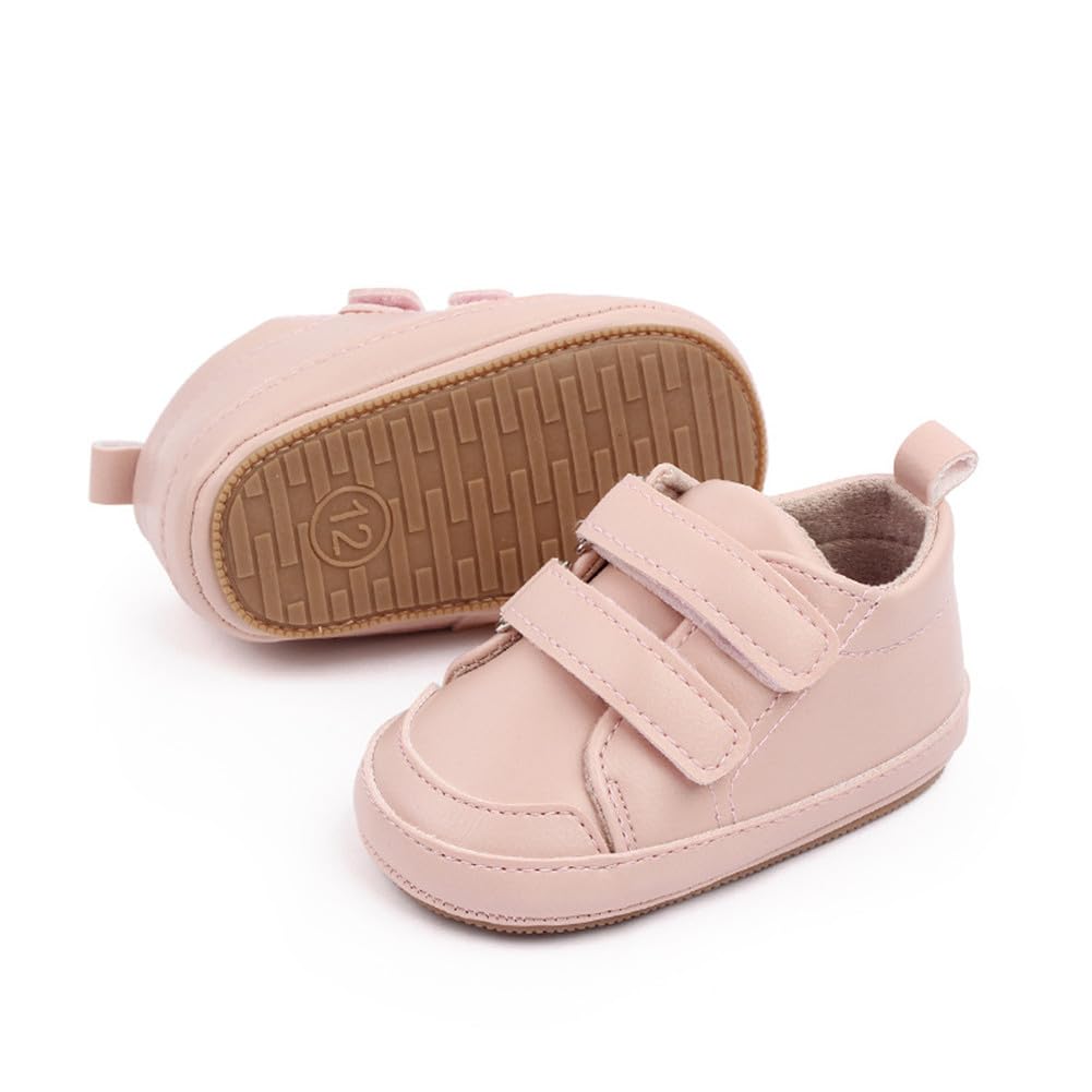 LONSOEN Mocasines para bebés y niñas, zapatos para cuna