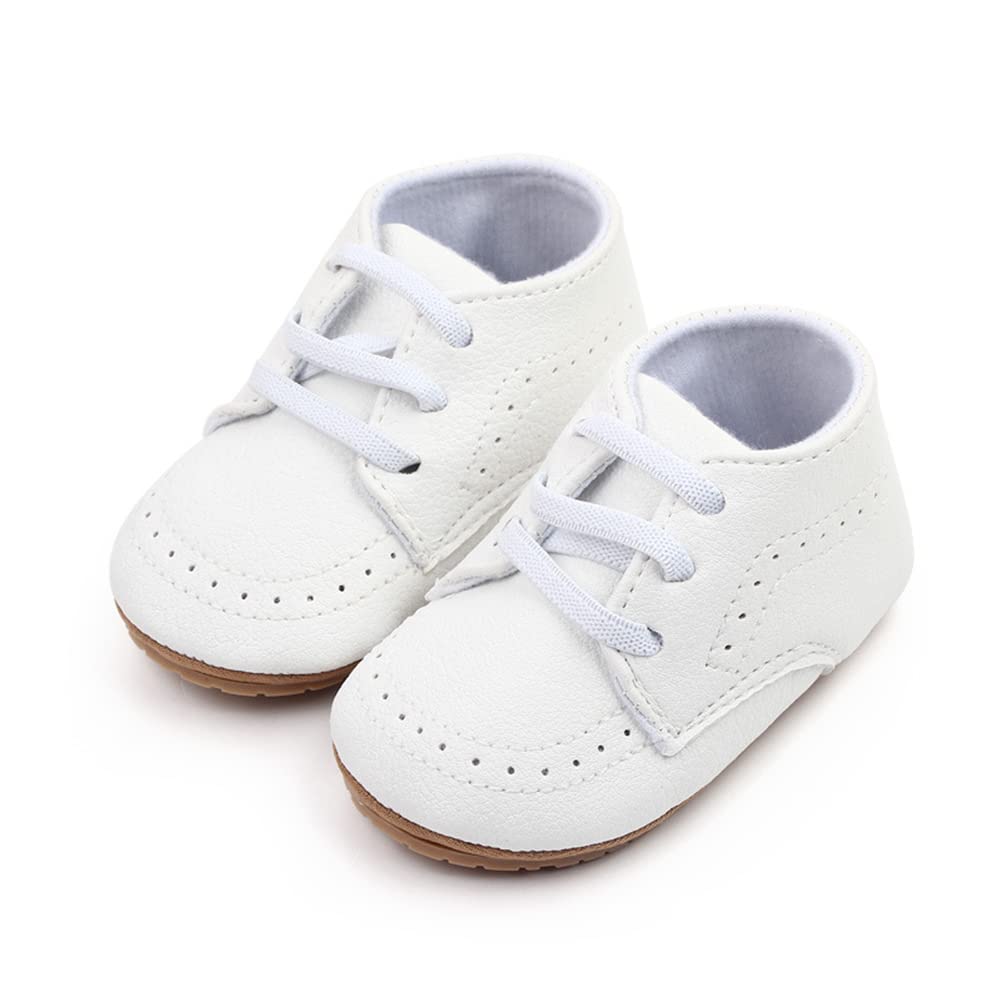 LONSOEN Mocasines para bebés y niñas, zapatos para cuna