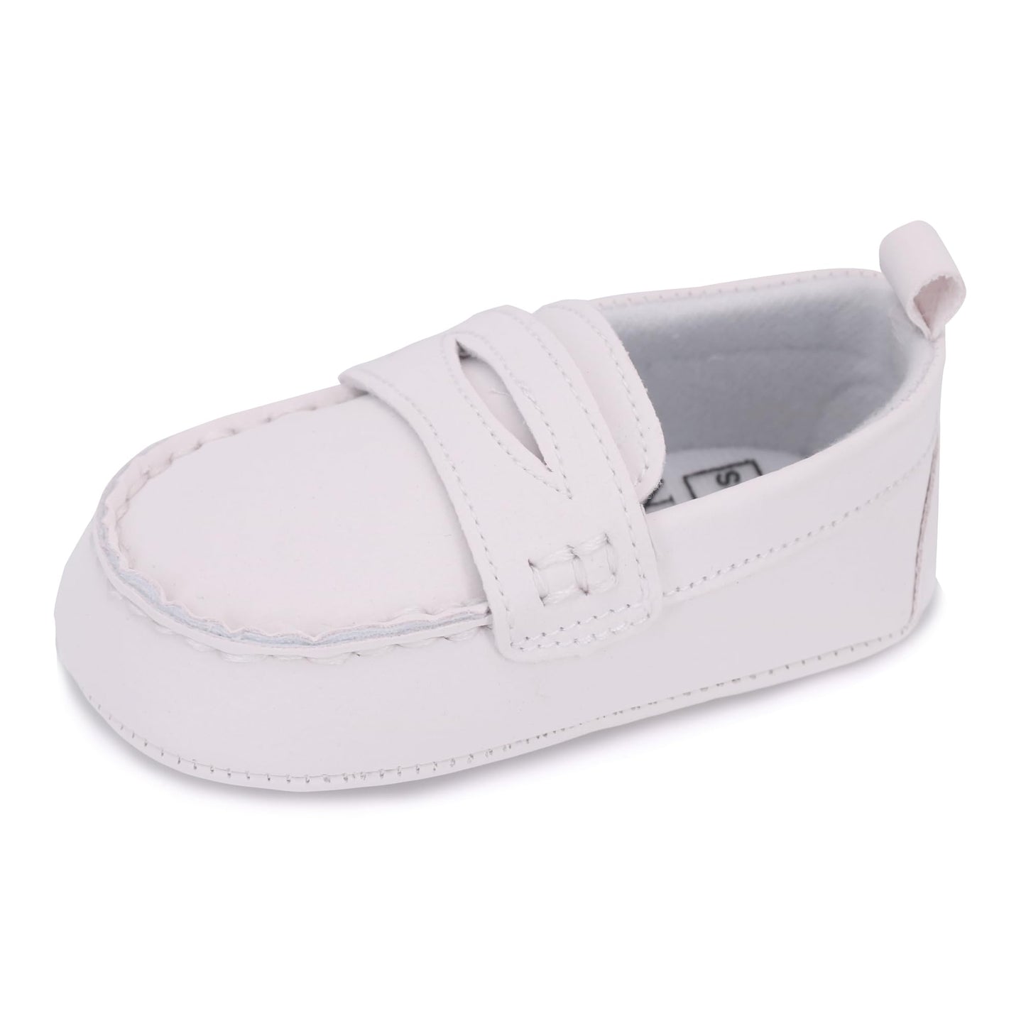 LONSOEN Mocasines para bebés y niñas, zapatos para cuna