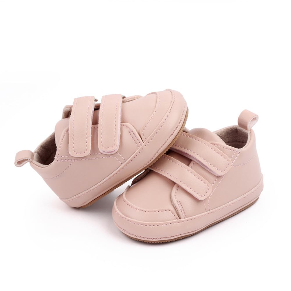 LONSOEN Mocasines para bebés y niñas, zapatos para cuna