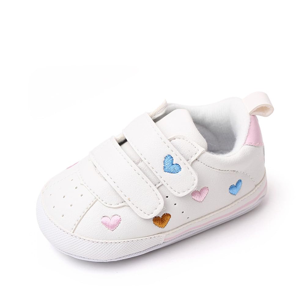 LONSOEN Mocasines para bebés y niñas, zapatos para cuna