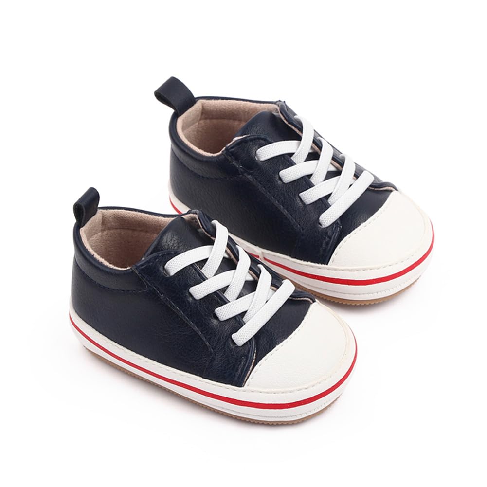 LONSOEN Mocasines para bebés y niñas, zapatos para cuna