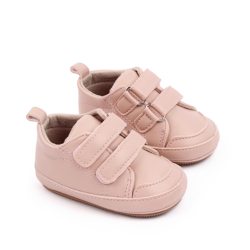 LONSOEN Mocasines para bebés y niñas, zapatos para cuna