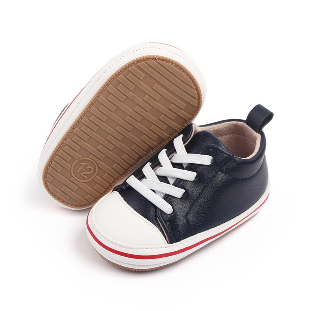 LONSOEN Mocasines para bebés y niñas, zapatos para cuna