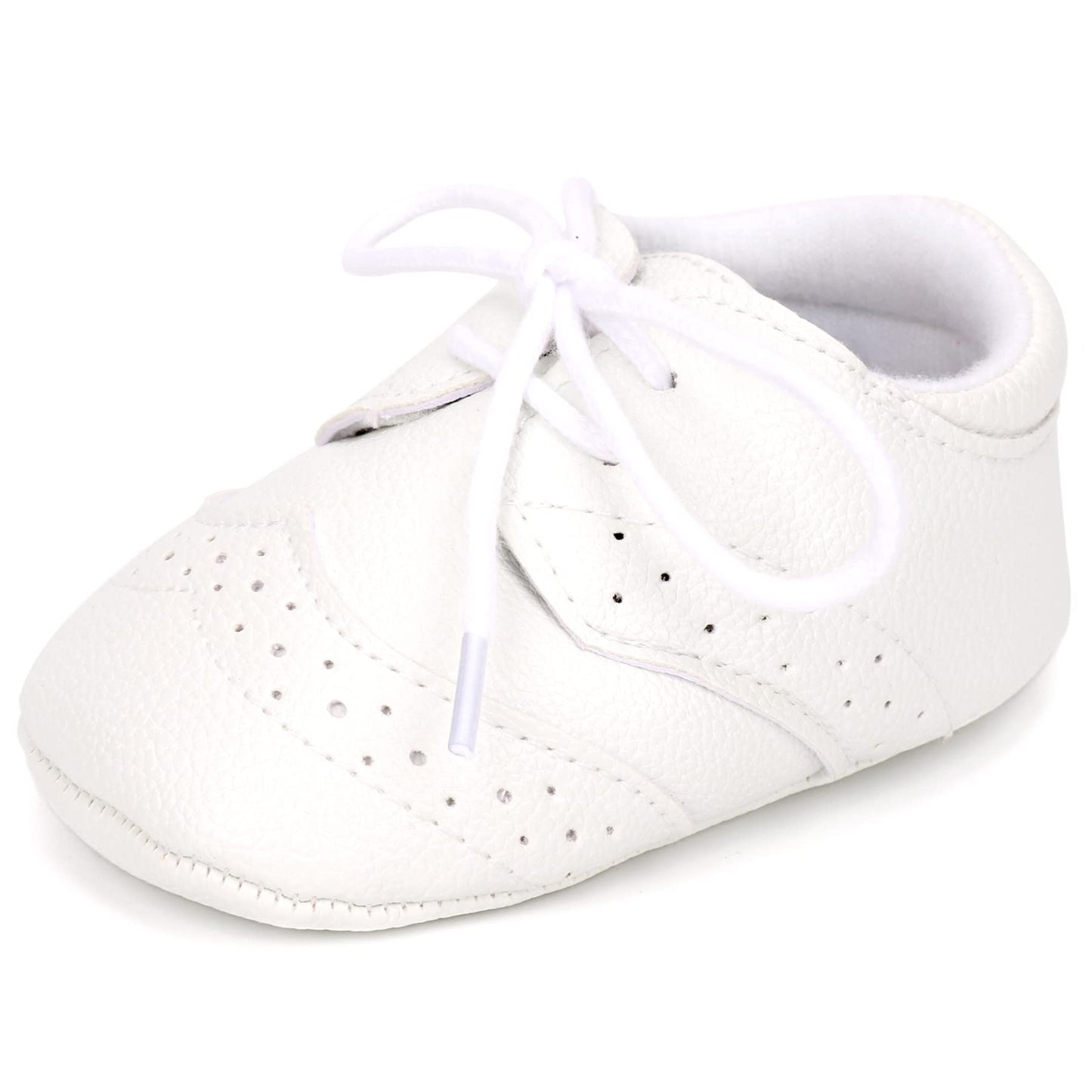 LONSOEN Mocasines para bebés y niñas, zapatos para cuna