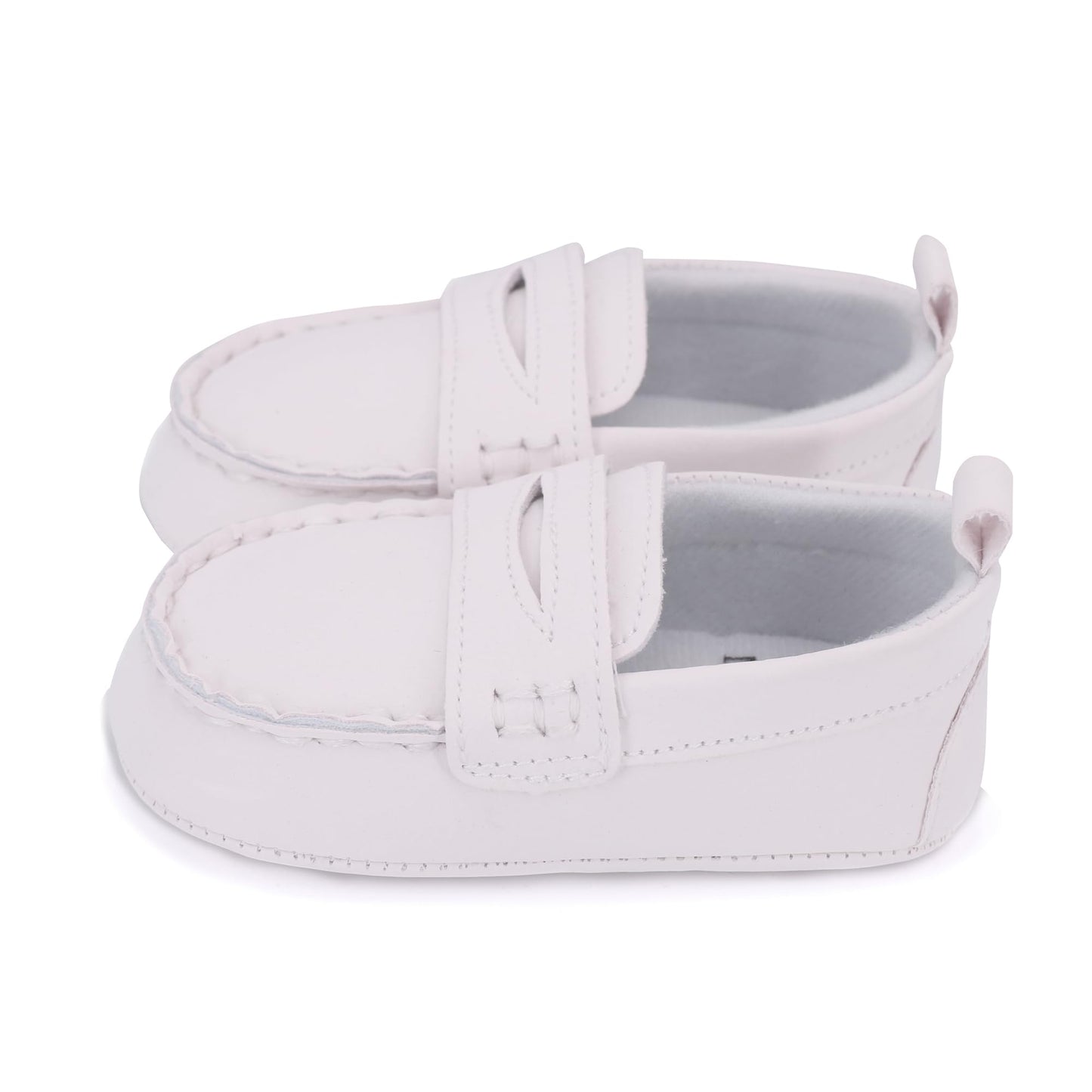 LONSOEN Mocasines para bebés y niñas, zapatos para cuna