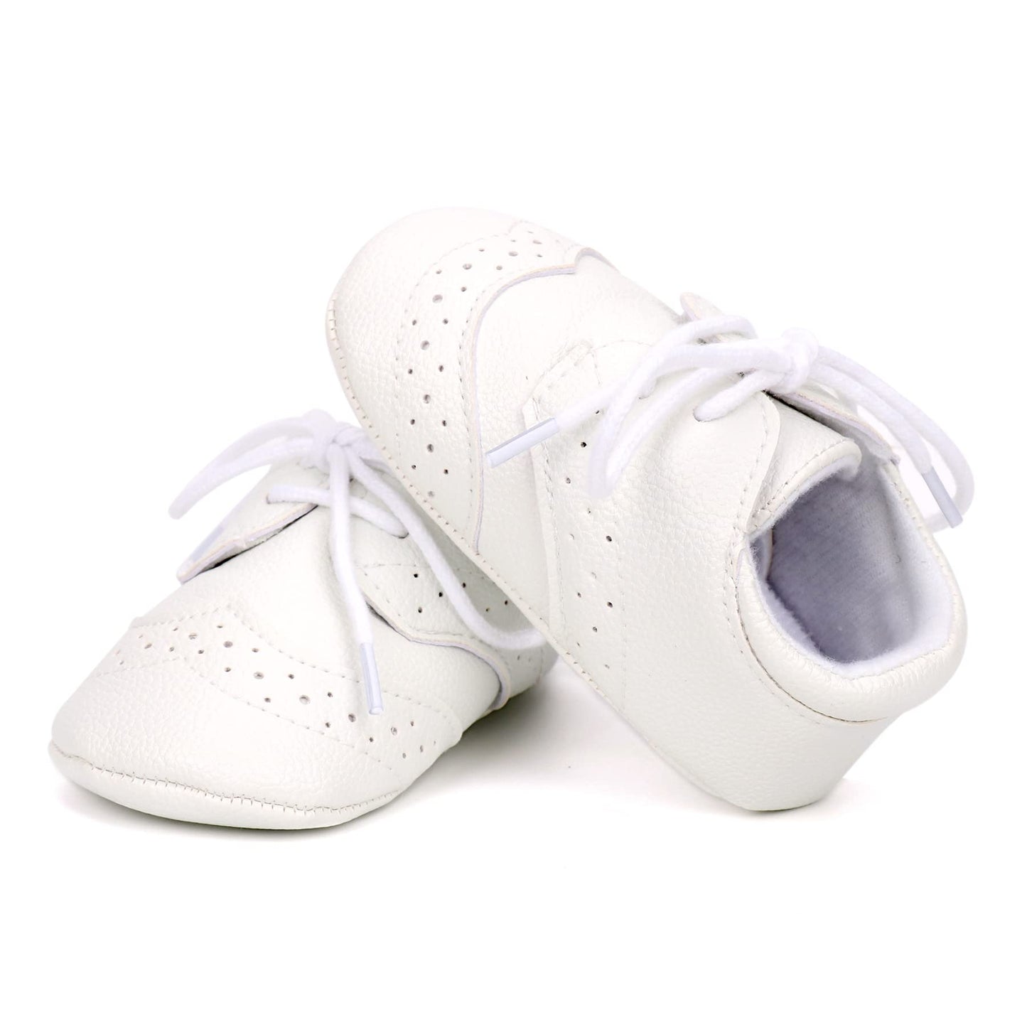 LONSOEN Mocasines para bebés y niñas, zapatos para cuna