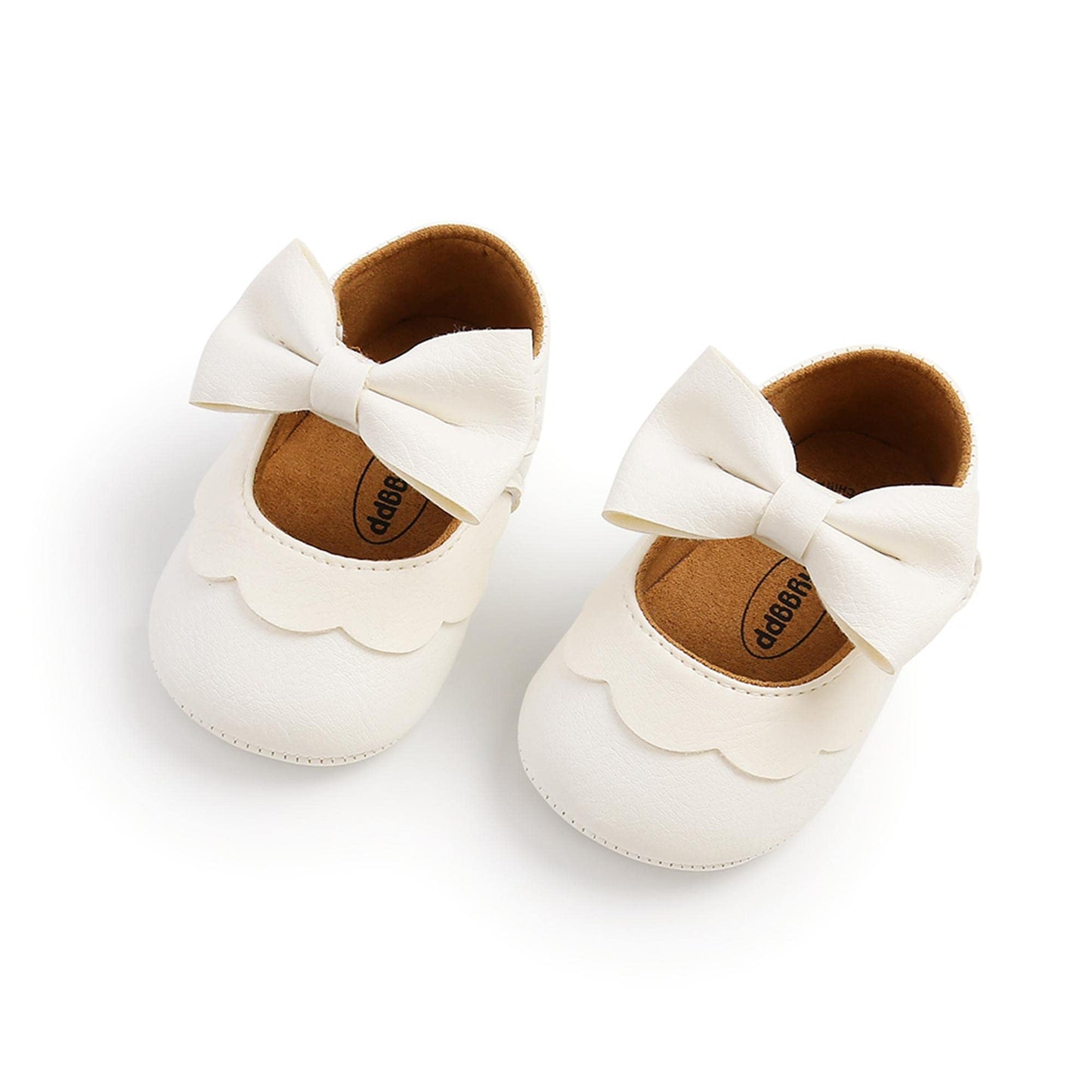 Mary Jane - Zapatos planos de vestir para bebé, zapatos para recién nacidos, antideslizantes, de piel sintética, para fiesta, escuela, boda, princesa, zapatos de bebé niña 0-18M