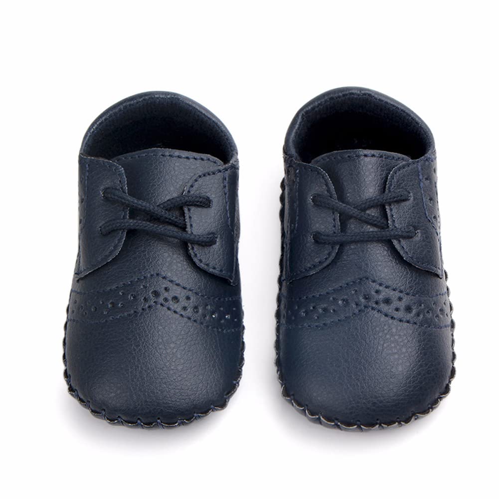 LONSOEN Mocasines para bebés y niñas, zapatos para cuna