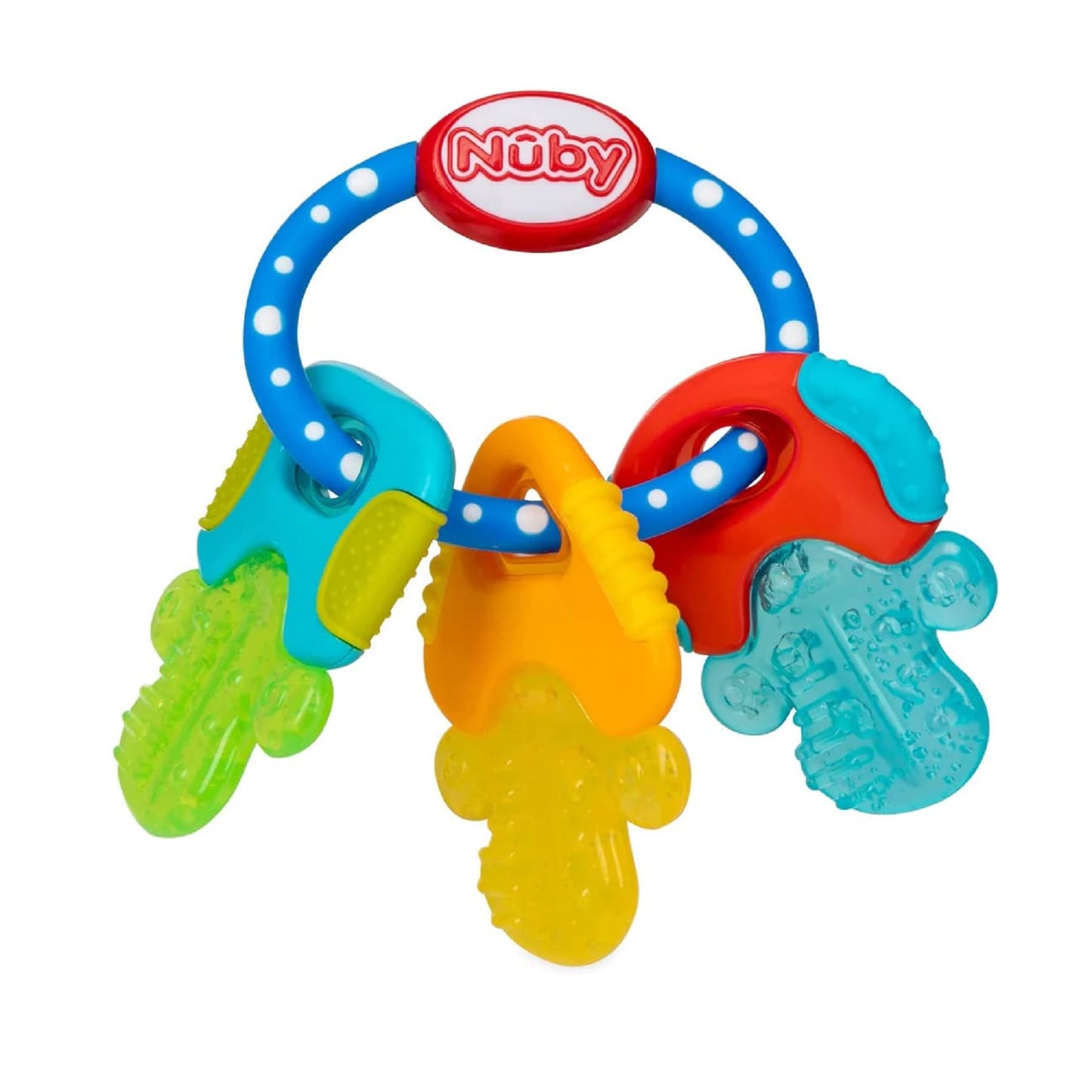 Nuby Llaves de mordedor de gel de hielo, 1 unidad (paquete de 1)