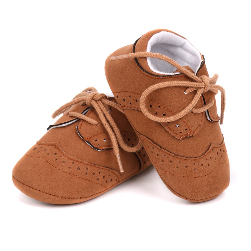 LONSOEN Mocasines para bebés y niñas, zapatos para cuna