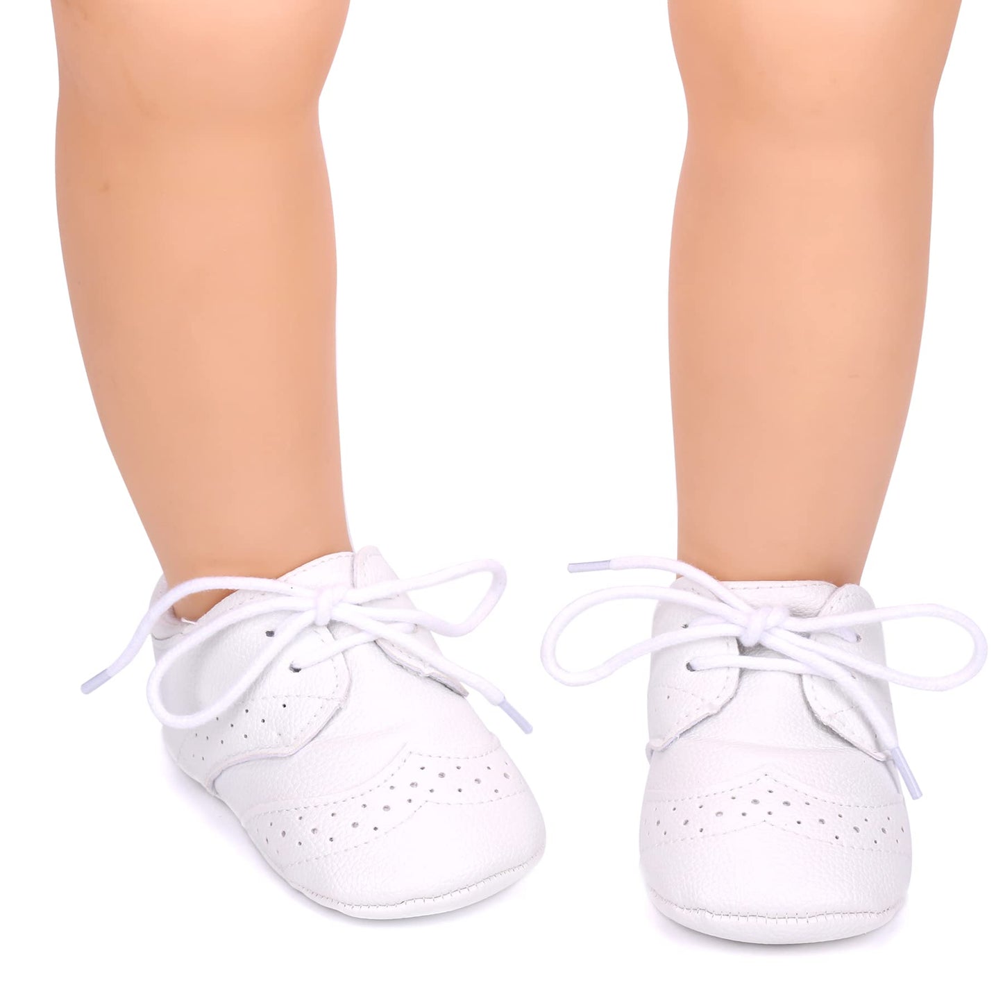 LONSOEN Mocasines para bebés y niñas, zapatos para cuna