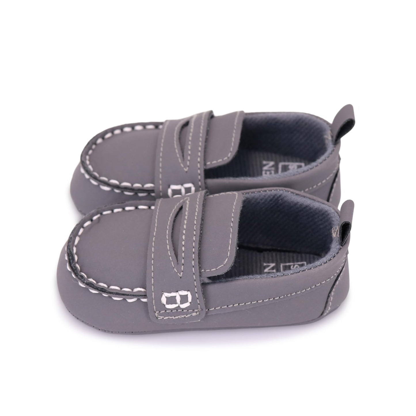 LONSOEN Mocasines para bebés y niñas, zapatos para cuna