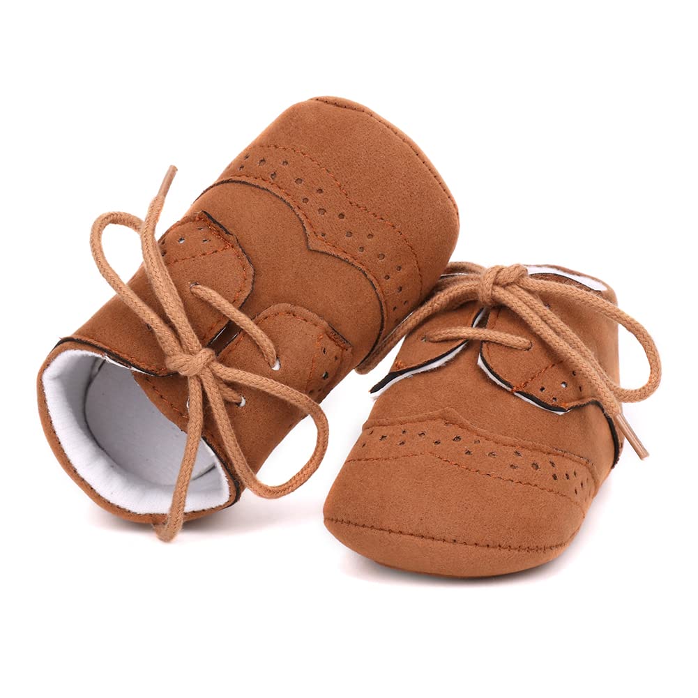 LONSOEN Mocasines para bebés y niñas, zapatos para cuna