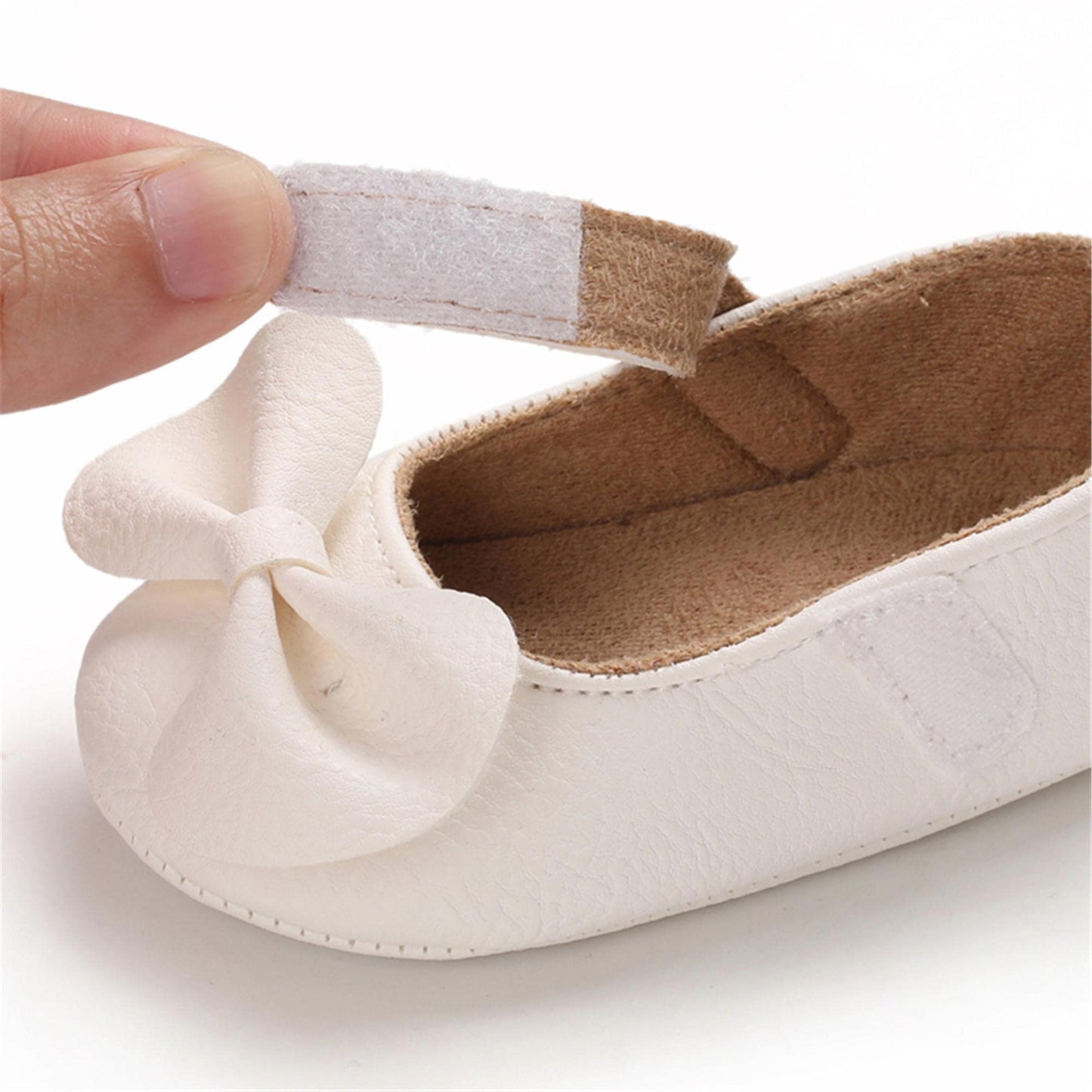 Mary Jane - Zapatos planos de vestir para bebé, zapatos para recién nacidos, antideslizantes, de piel sintética, para fiesta, escuela, boda, princesa, zapatos de bebé niña 0-18M