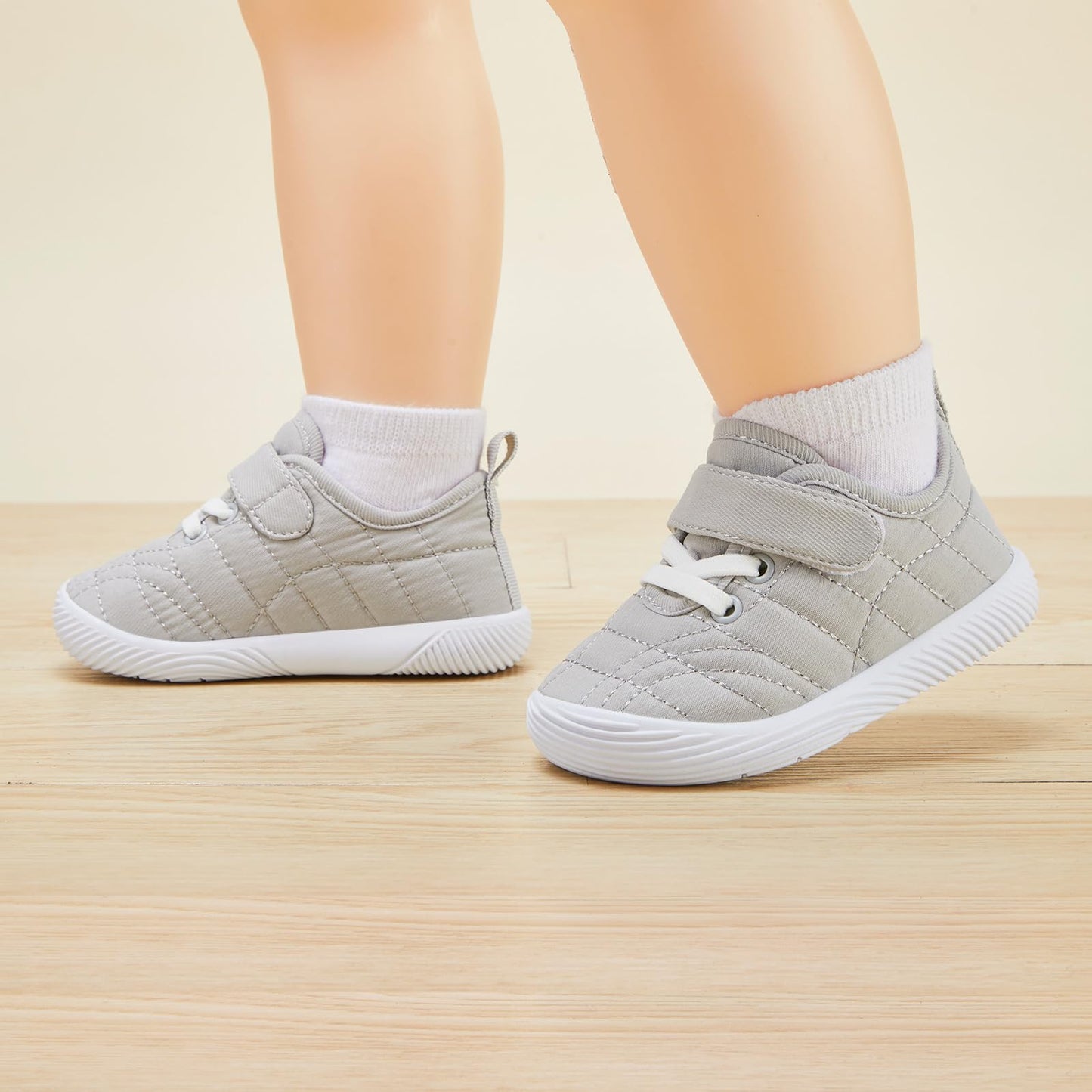 BMCiTYBM Zapatos para caminar de malla transpirable para bebés, niños y niñas, ligeros, antideslizantes, para primeros pasos, 6, 9, 12, 18, 24 meses