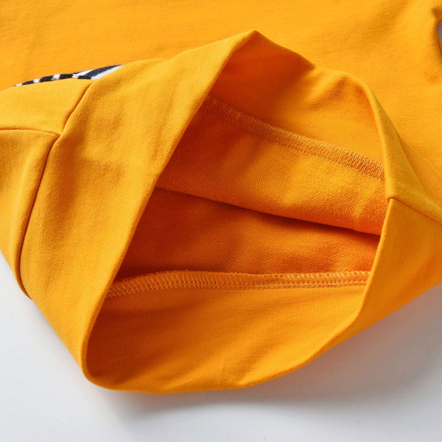 Conjunto de sudadera con capucha de manga larga a rayas para bebés y niños pequeños