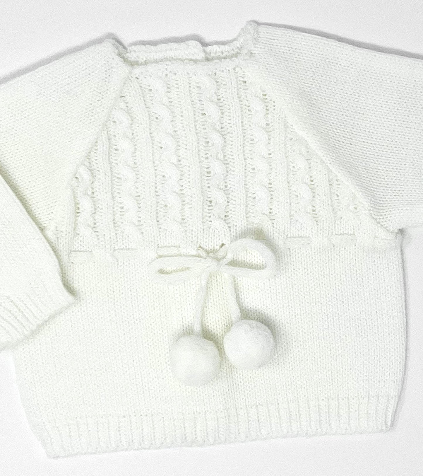 Newborn Baby Knitted Clothes Set, Coming Home Infant Knit Outfit for Boys and Girls