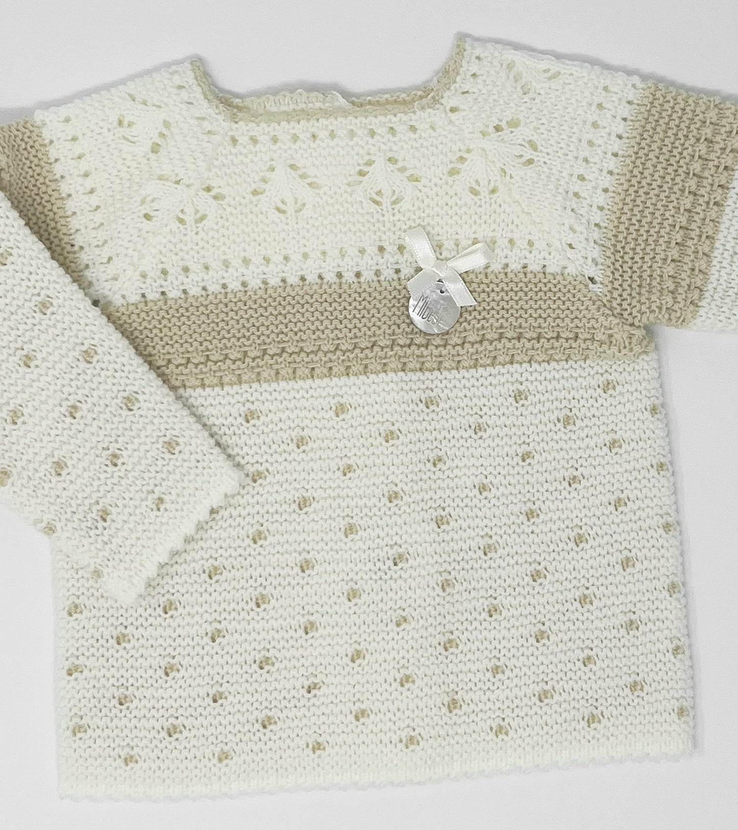 Newborn Baby Knitted Clothes Set, Coming Home Infant Knit Outfit for Boys and Girls