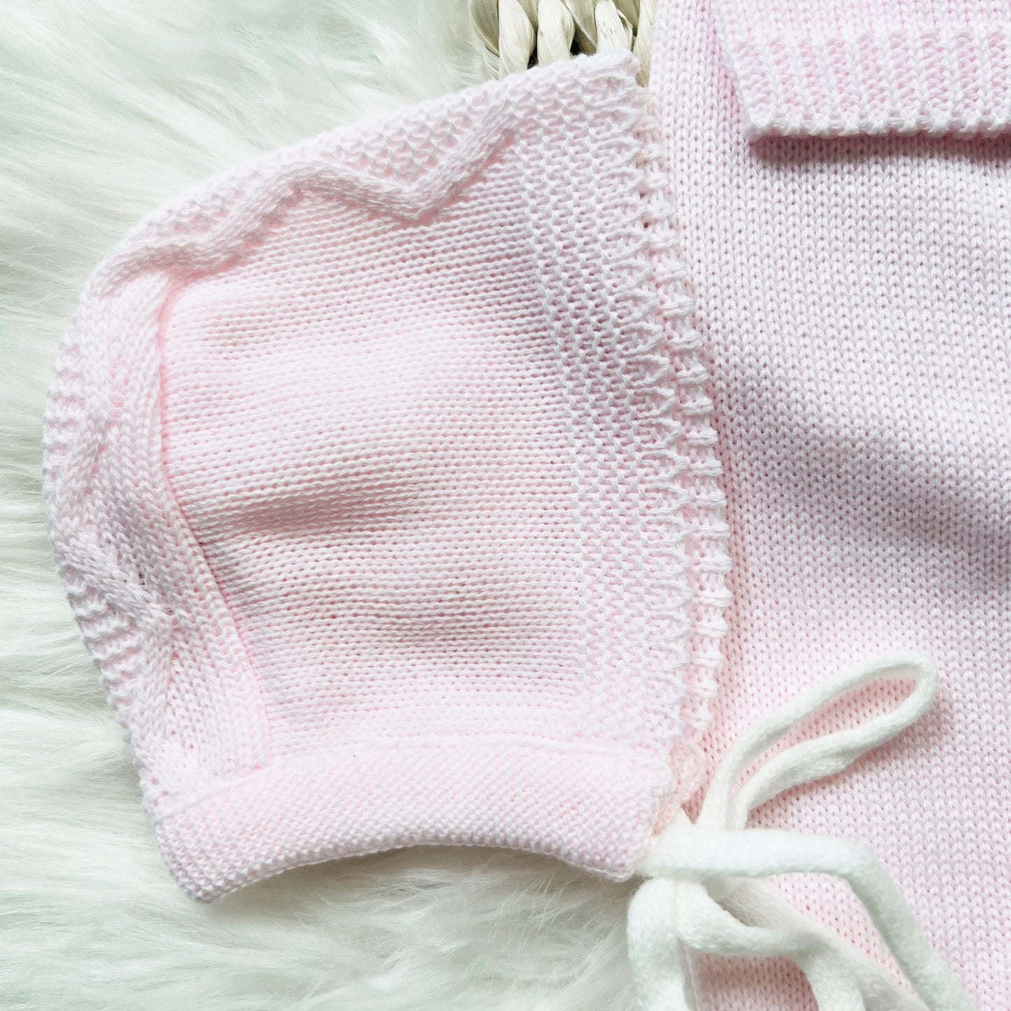 Newborn Baby Knitted Clothes Set, Coming Home Infant Knit Outfit for Boys and Girls