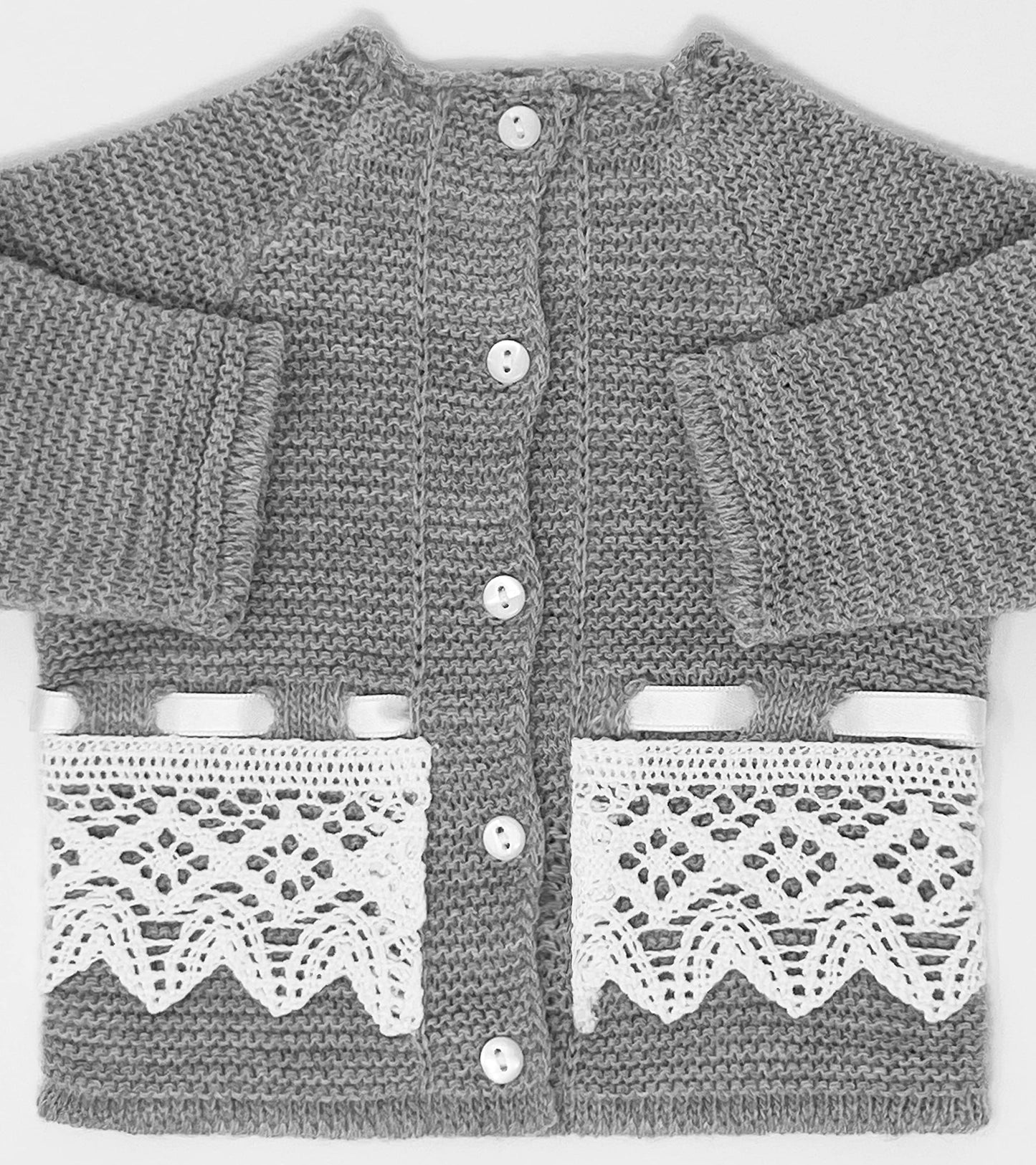 Newborn Baby Knitted Clothes Set, Coming Home Infant Knit Outfit for Boys and Girls