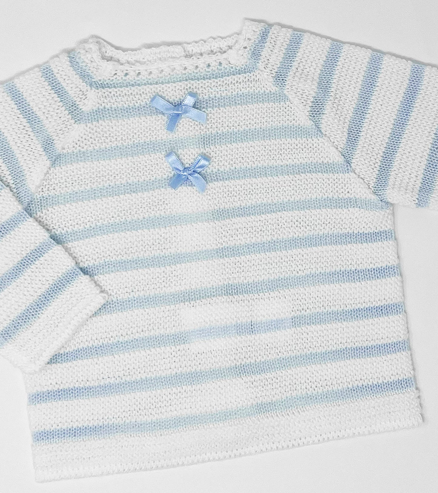 Newborn Baby Knitted Clothes Set, Coming Home Infant Knit Outfit for Boys and Girls