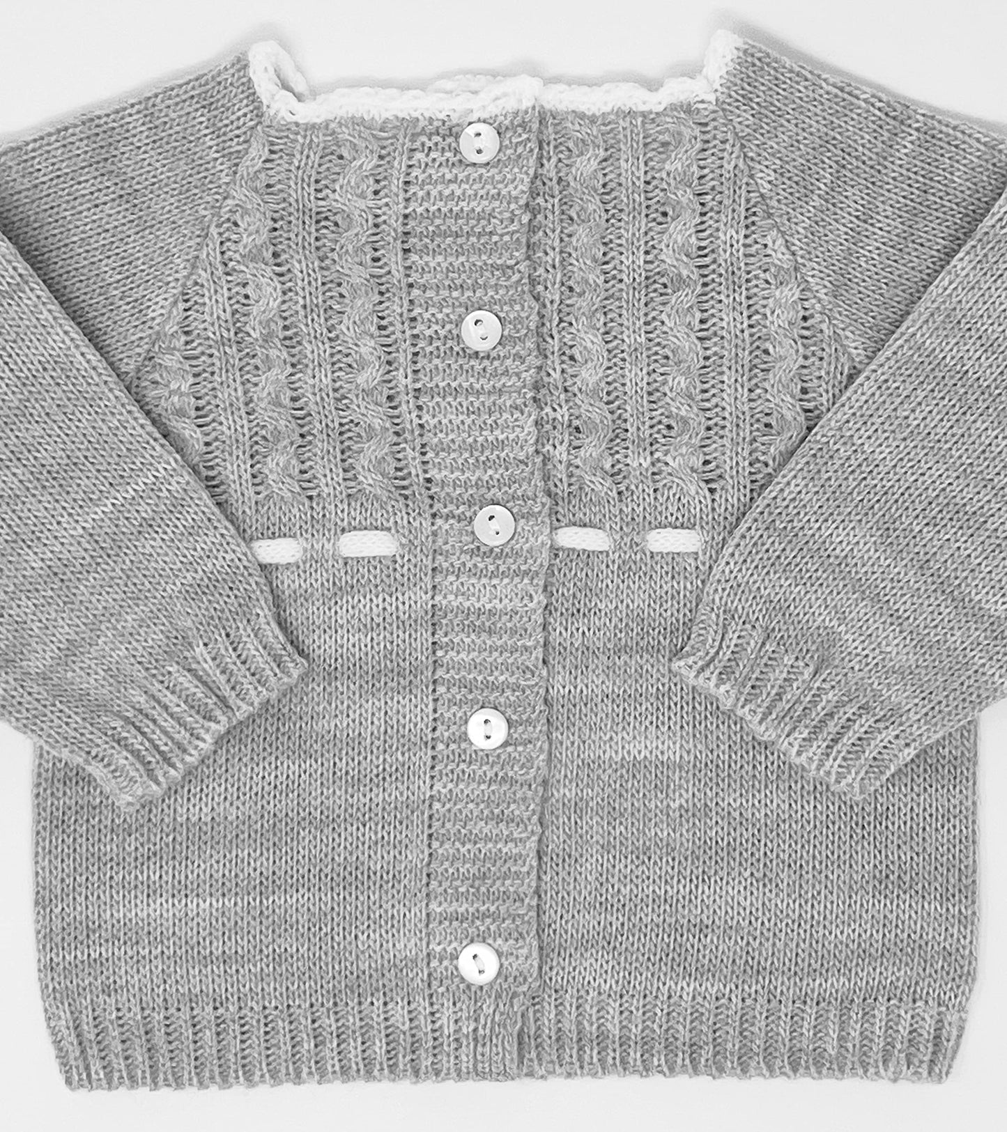 Newborn Baby Knitted Clothes Set, Coming Home Infant Knit Outfit for Boys and Girls