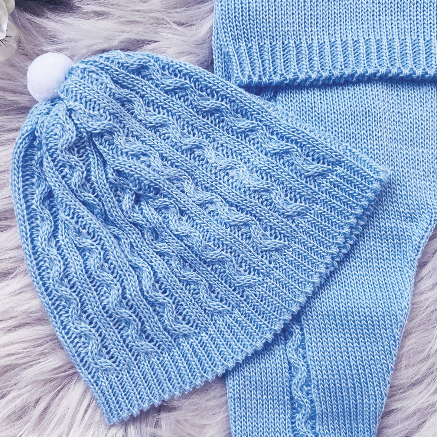 Newborn Baby Knitted Clothes Set, Coming Home Infant Knit Outfit for Boys and Girls