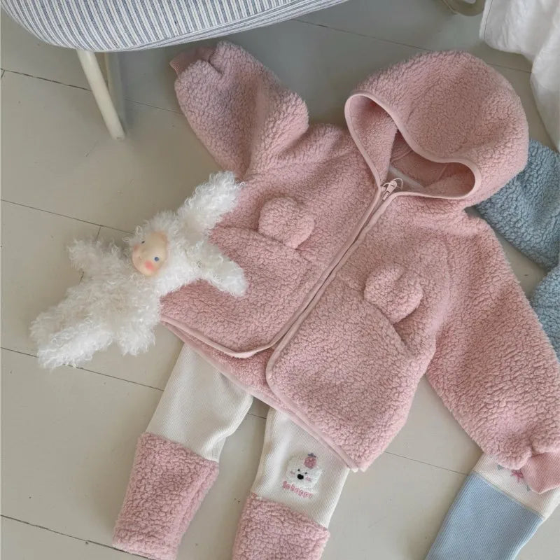 Set de dos piezas para bebés Ropa invernal