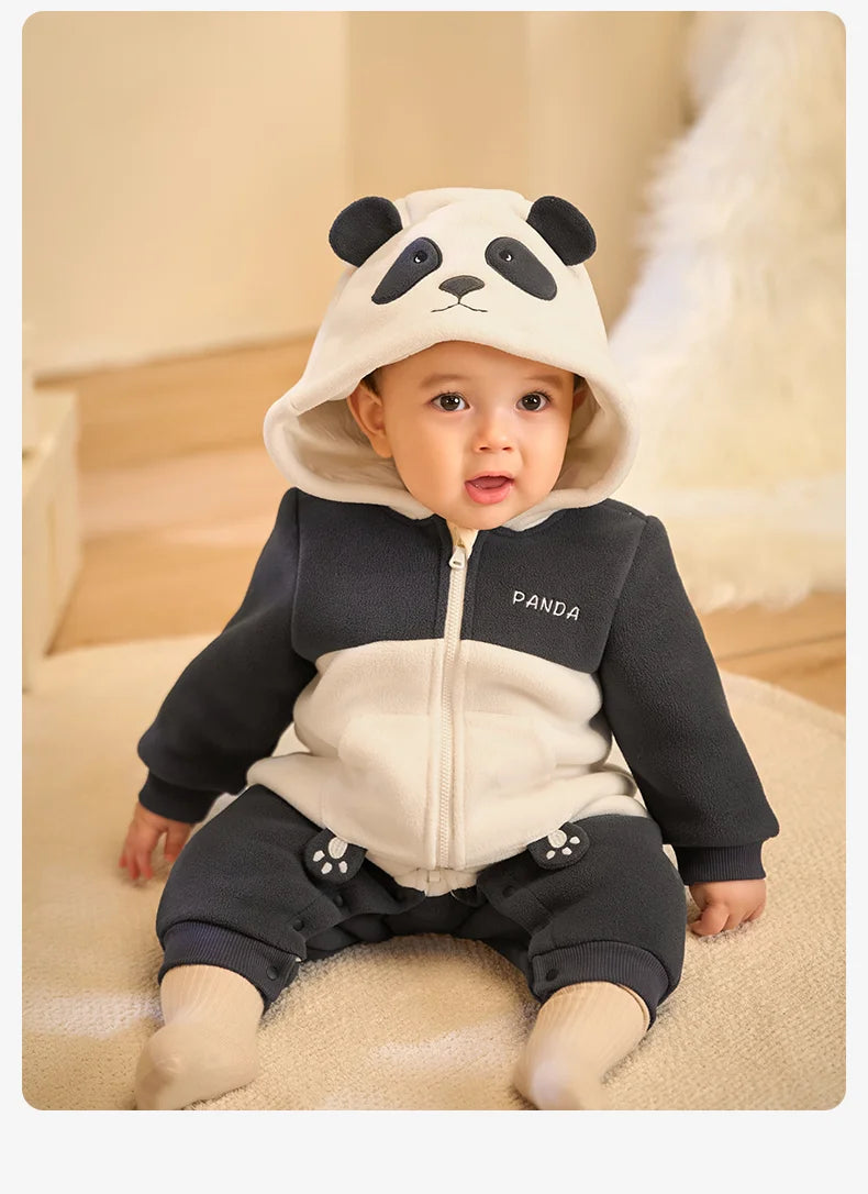 Conjunto de ropa invernal para niños/bebés recién nacidos. Baby Bodysuit Newborn Infant Winter Boys Girls Romper