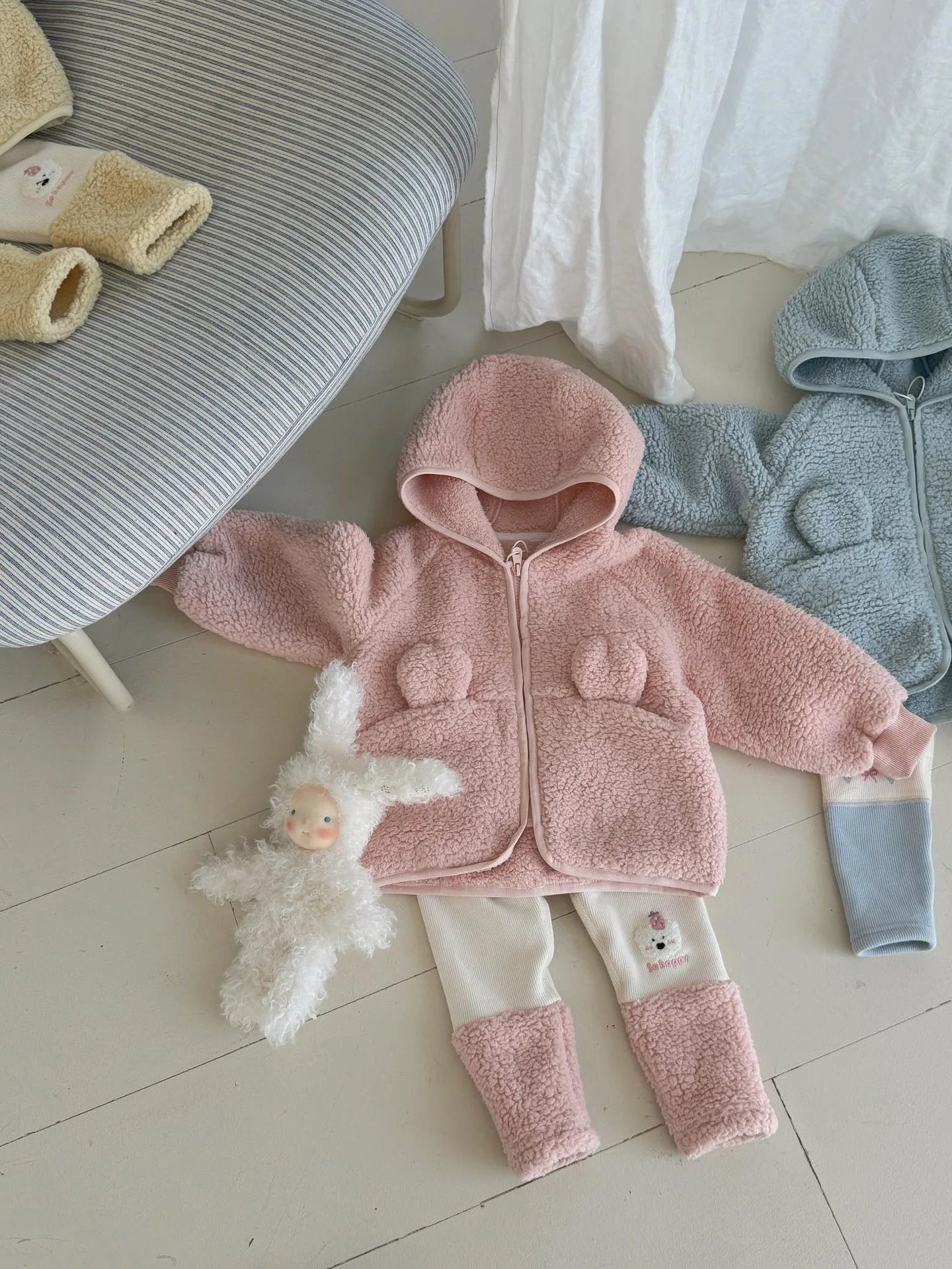 Set de dos piezas para bebés Ropa invernal